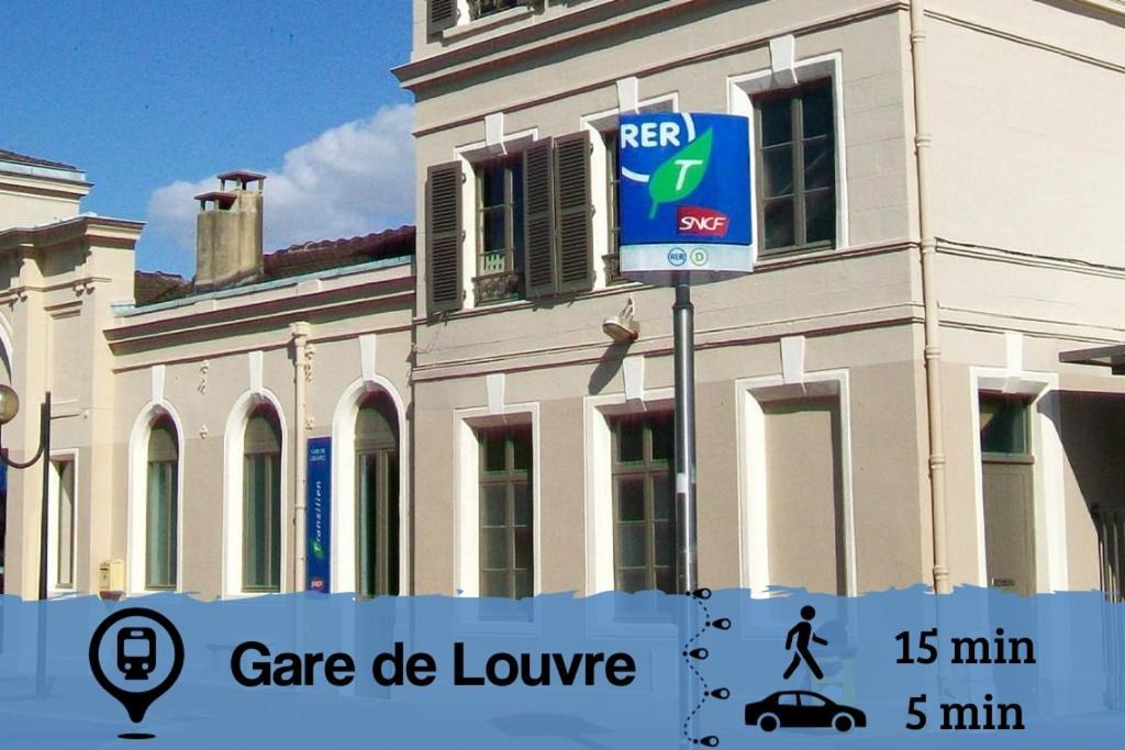 Appartement Smart House Airport Cdg, Asterix à Louvres Extérieur photo